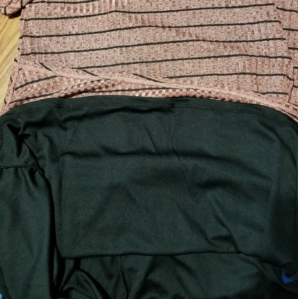 Apt. 9 Women's Striped Cold Shoulder Dress - Picture 6 of 8